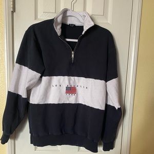 Vintage Zip Sweatshirt 1984 Los Angeles Olympics